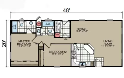 AF-2048-Floor Plan