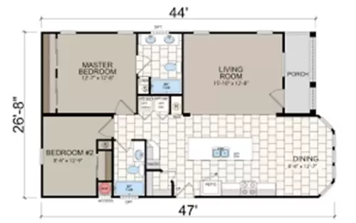 AF2849X- Floor Plan